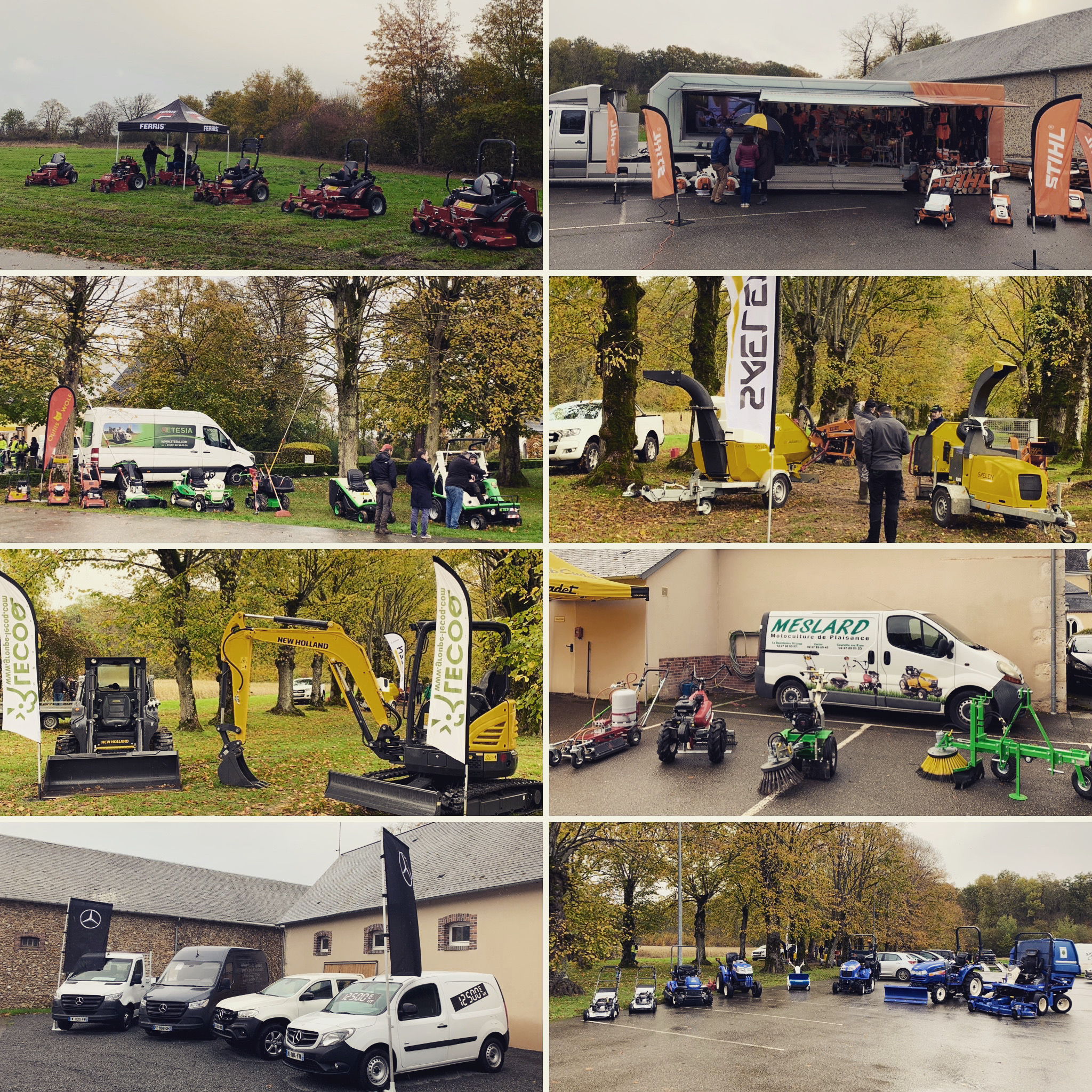 meslard motoculture journee pro ferris stihl wolf etesia saelen cornu desherbage iseki